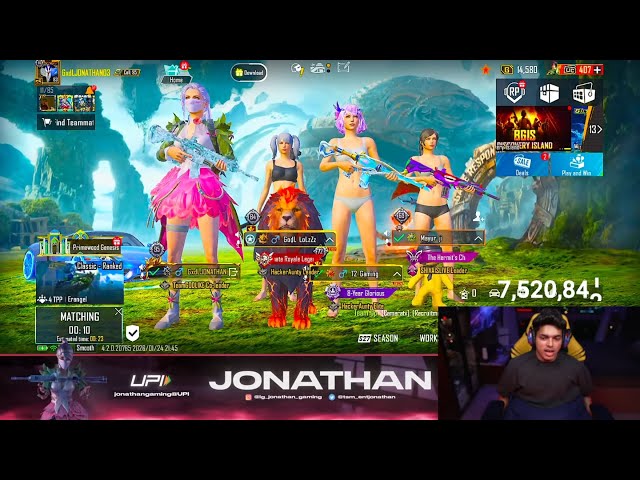 JONATHAN GAMING TERROR! 🔥 17 Kills Aggressive Solo Gameplay | BGMI