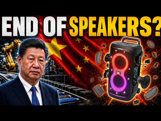 China's $40 Speakers Just Destroyed JBL's $68 Billion Empire - Here's How