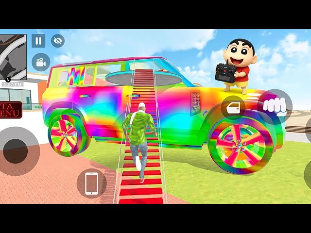 Jack and Shinchan Found an RGB DEFENDER 💥 - INDIAN THEFT AUTO SIMULATOR