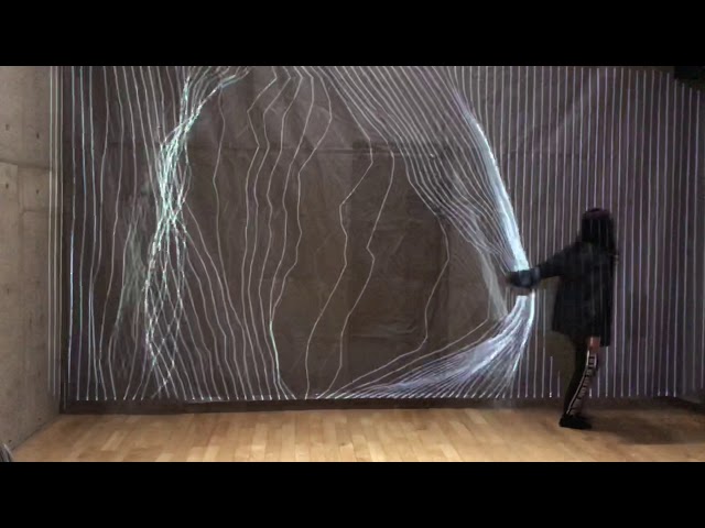 Audio Curtain　Touch Designer
