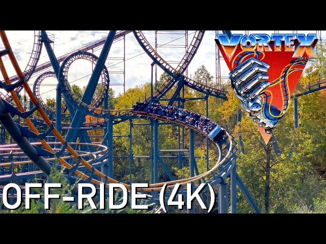 Vortex Off-Ride Video (4K) - Kings Island - Non Copyright #RIP