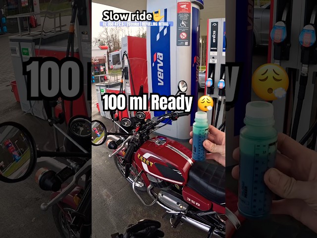 Showing the Motul 510 2T | CZ 350 2-Stroke Fueling — PART 7 #SlowRideWorldwide #2stroke #classic350