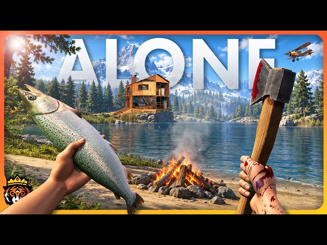 DAY 1 in the MOST PURE Singleplayer Survival Game on Steam...