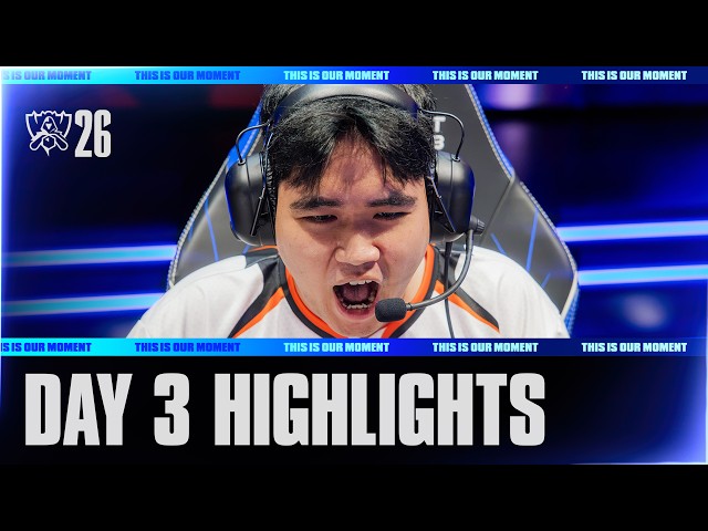 Play-In Stage Day 3 Highlights | Worlds 2026