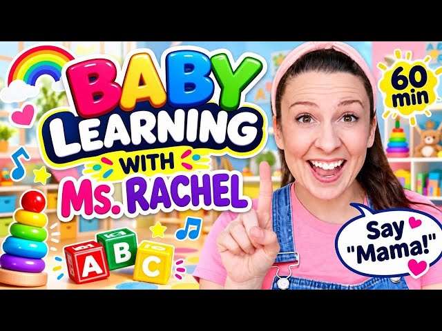 Baby Learning with Ms Rachel - Baby Songs, Speech, Sign Language for Babies - Baby Videos