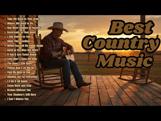 Country Music, Love song, The Best Country song collection, 90s Country Song