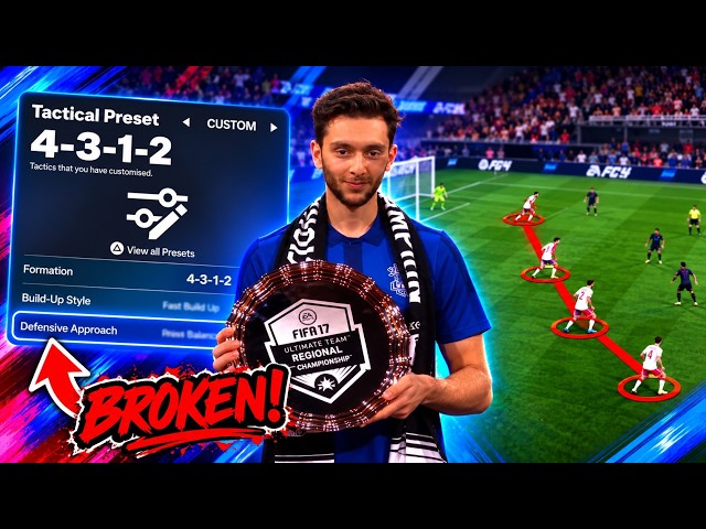 WTF is this BROKEN META Custom Tactic on FC 27...