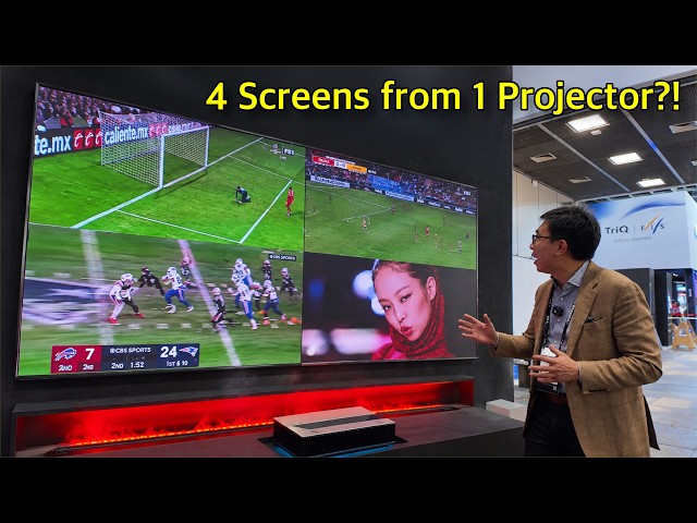 This World's First 4K 120Hz Laser Projector Has a Trick No Other UST Can Do