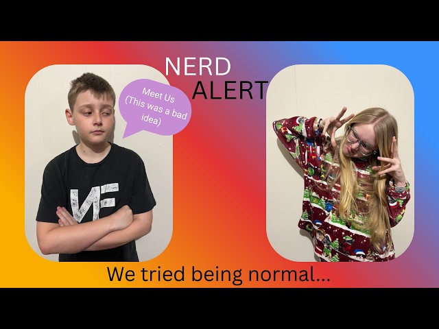 Nerd Alert Full Introduction Video - We tried being normal....