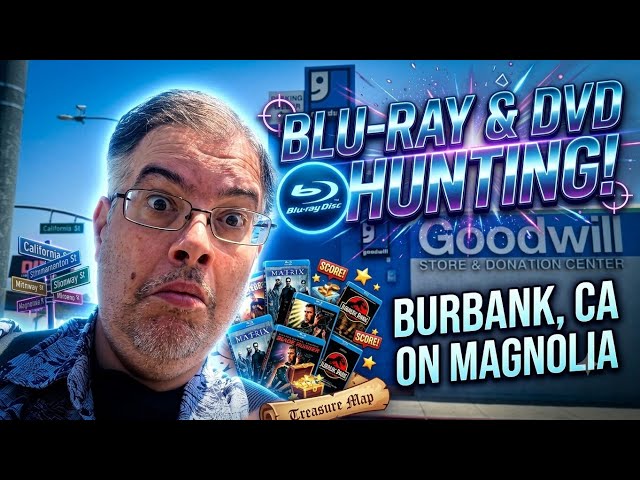 Blu-ray/Dvd Hunting in the Burbank Ca 2026 !!