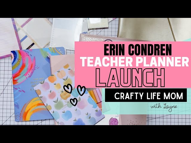 Erin Condren Teacher Planner Review 2023 Launch Day!!