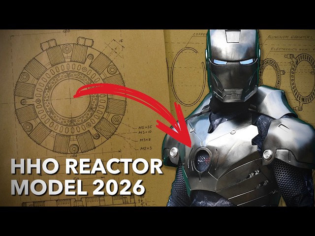 Design a new Hydrogen Iron Man reactor. Model 2026: blueprints, ideas, conceptions. @ALEXLAB