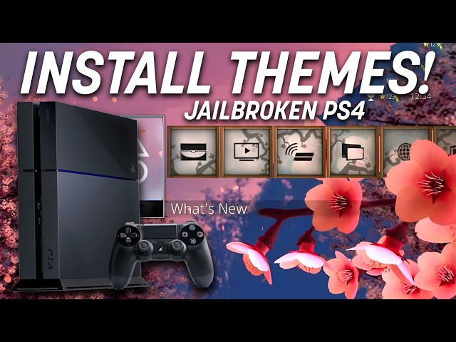 How To Install Themes On Your Jailbroken PS4 In 2026!
