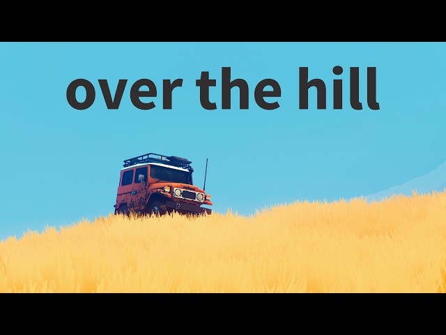 over the hill—Release Day Gameplay | Experience Offroading's Golden Age by Art of Rally's Creator