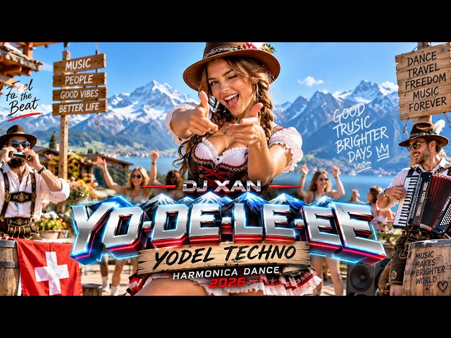 DJ XAN – YO-DE-LE-EE 🔥 Yodel Techno | Harmonica Dance 2026