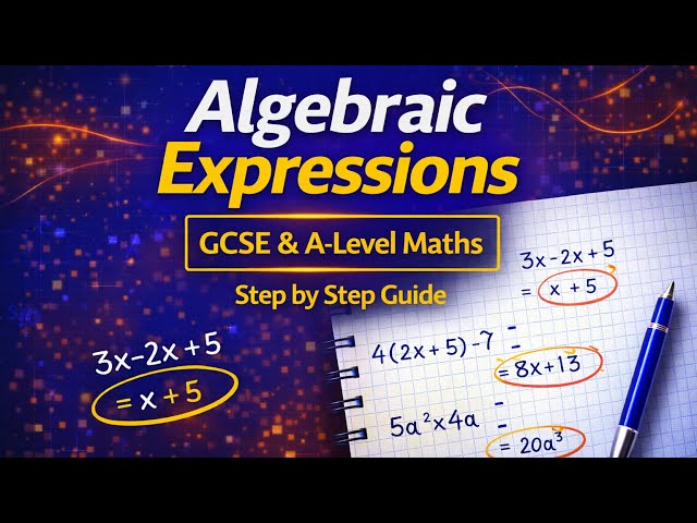 Master Algebraic Expressions | GCSE & A-Level Explained Step by Step