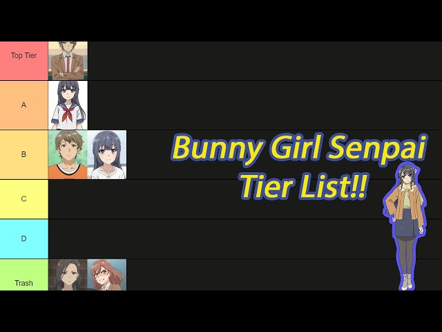 I Ranked the Best and Worst "Rascal Does Not Dream of Bunny Girl Senpai" Anime Characters