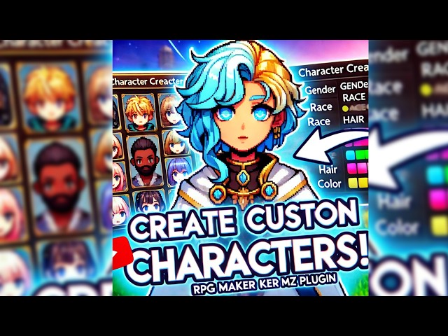 How to Use the Ultimate Character Creator Plugin for RPG Maker MZ | Beginner Guide