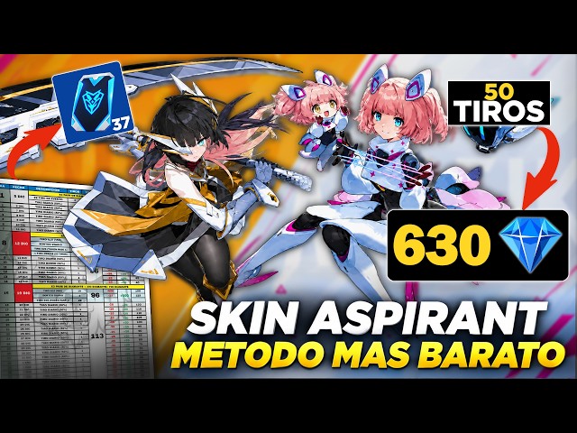 ASPIRANT SKIN FOR 630 DIAMONDS | CHEAP METHOD FOR RUBY AND ANGELA - MLBB