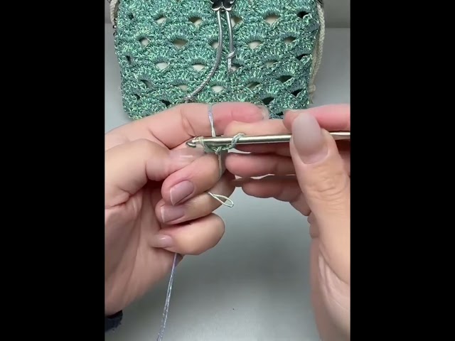 Crochet bag tutorial for beginners #youtubeshorts #crochetbag #crochettutorial