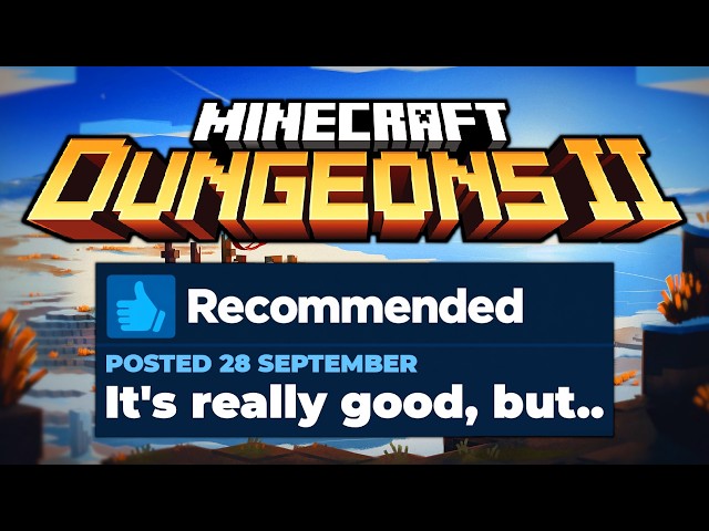Minecraft Dungeons II is great but has a BIG Problem (Review)
