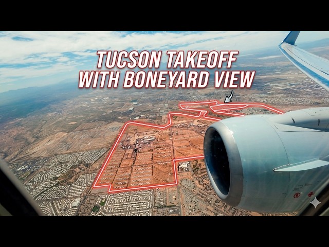 You Can See the Military Boneyard From This Takeoff! Shot on DJI Action 6