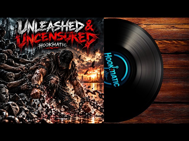Unleashed & Uncensored – Hookmatic | Aggressive Rap Rock Anthem 🔥 (Official Audio)
