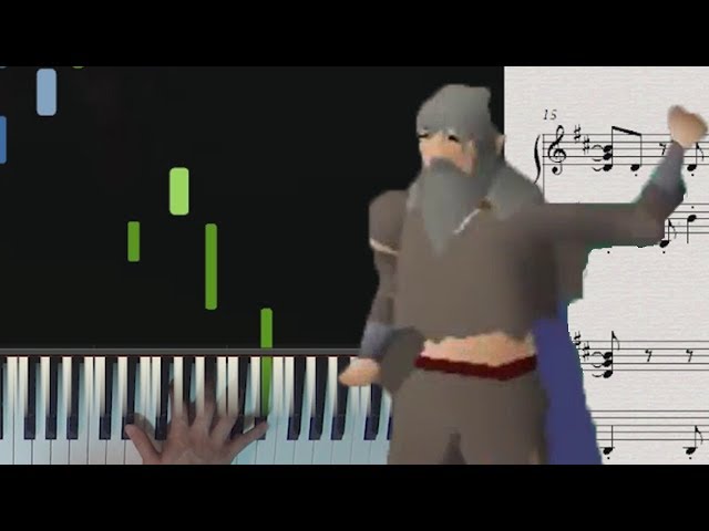 Settled - Swampletics intro piano cover (OSRS)