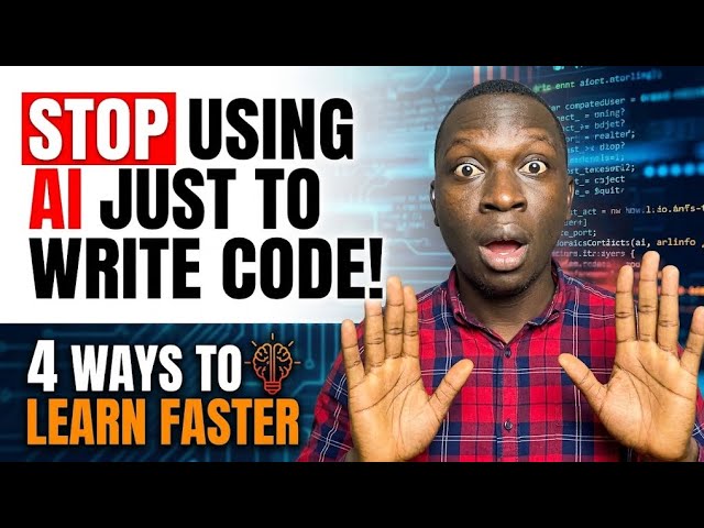 Stop Using AI Just to Write Code: 4 Ways to Learn Faster