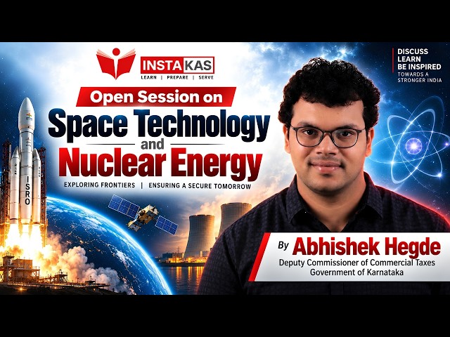 [SESSION] SPACE TECHNOLOGY and NUCLEAR ENERGY by ABHISHEK HEGADE (DCCT, Govt. of Karnataka)