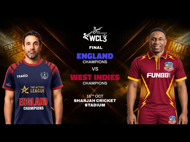 WCL 2026 Final | England Champions vs West Indies Champions | Full Match Highlights #WCL #engvswi
