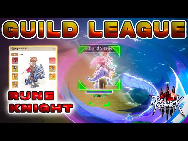 Ragnarok Origin 3 Pioneer Test | Rune Knight GvG POV | Dynasty vs Turkey