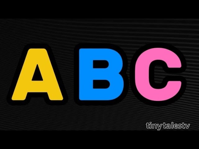 ABC Alphabet for Kids & Students | Fun A to Z Learning | tinytalestv