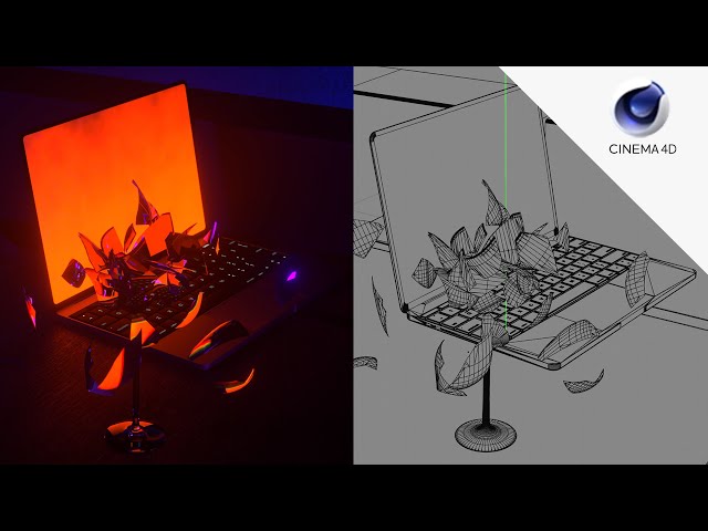 "3 A.M." - 3D Scene Creation Timelapse | Cinema 4D + Octane Render