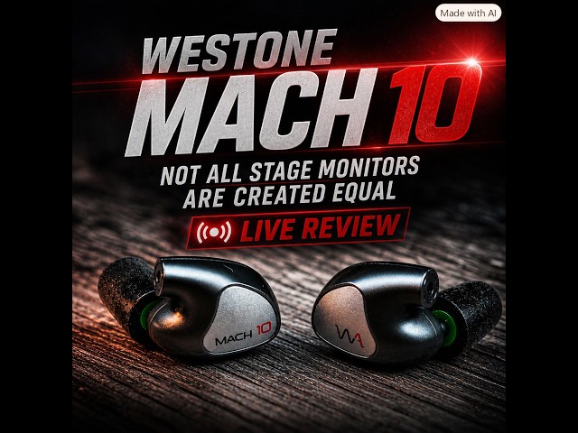 Westone Mach 10 - Not All Stage Monitors Are Created Equal — Live Review - Honest Audiophile