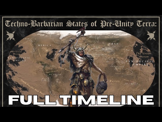 The Techno-Barbarians of Old Earth | FULL Timeline of Terra’s Darkest Age | Warhammer 40k lore