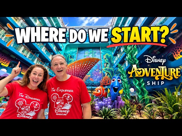 Disney Adventure Cruise Ship is DIFFERENT! | Crowds, Staterooms, Food, Shops (Singapore)