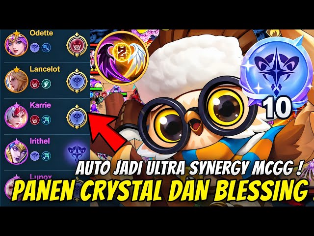 RAHASIA PANEN CRYSTAL! GoGo Card LUNOX + DIGGIE BIKIN ULTRA SYNERGY?! | Magic Chess GoGo