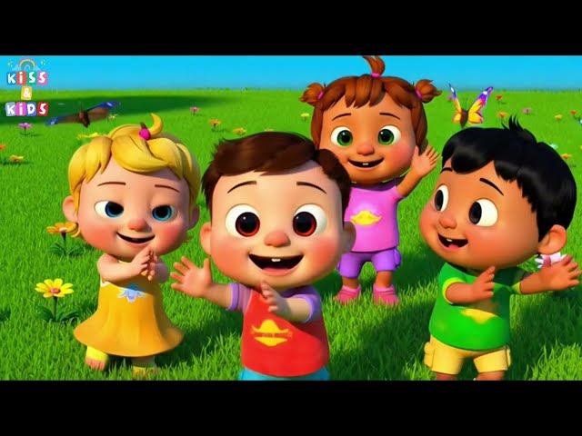 Clap Your Hands Happy Song 👏 | Early Learning Song for Toddlers & Preschoolers
