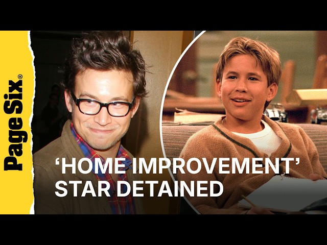 'Home Improvement' star Jonathan Taylor Thomas detained for allegedly resisting officer