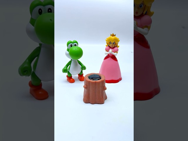 Super Mario Bros | Yoshi cute & Princess Peach Toys Fun ASMR VIDEO #toys #mario