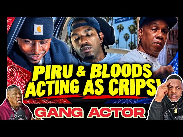 PIRU'S And BLOODS Actin As CRIP'S on Sequel For Snowfall OG PIRU Go Off!