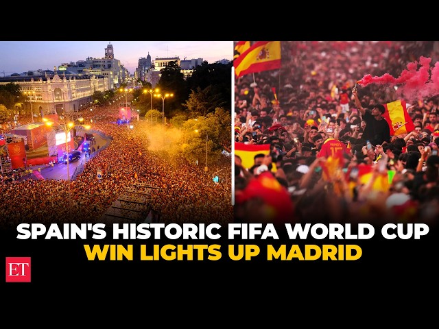 Spain's FIFA World Cup triumph sparks massive celebrations in Madrid