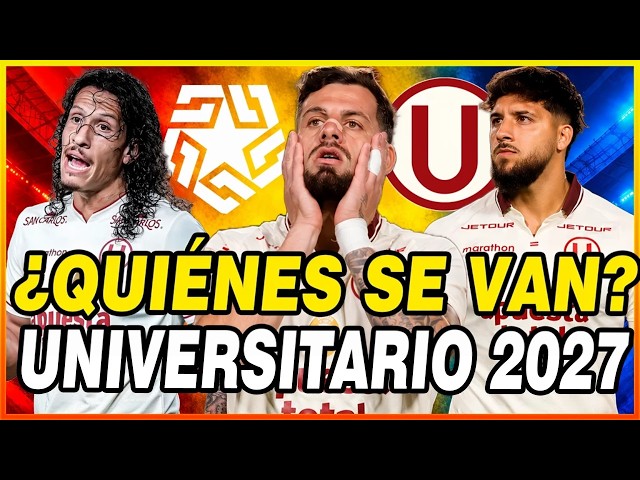 ¡PURGA EN UNIVERSITARIO A FIN DE AÑO! 😱 ¿RIVEROS SEGUIRÁ EN LA U? 👀  FARA Y TUNCHE SIN RENOVAR 💣