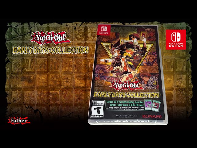 Nintendo Switch Yu-Gi-Oh! Early Days Collection Opening