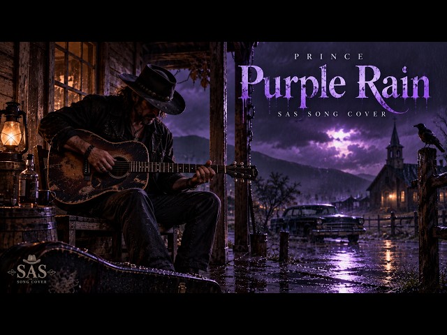 Purple Rain - Prince | Dark Blues Country Cover | SAS Song Cover