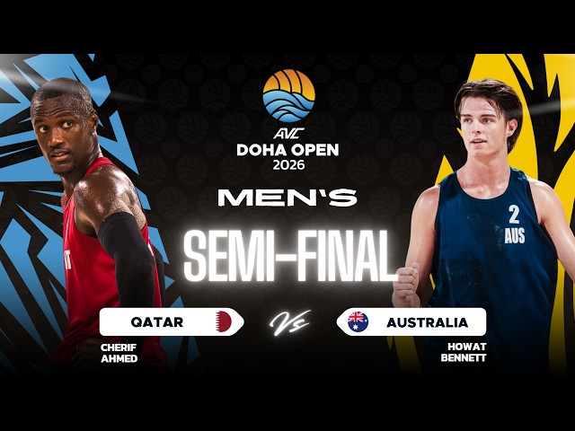 2026 AVC Beach Tour 2nd Doha Open Day3: 12 October (Center Court) - SF MEN