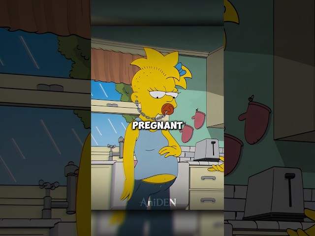 Maggie’s future 🔮 #simpsons #cartoon