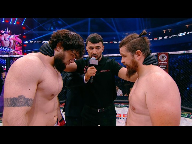 UZBEK WARRIOR brutally knocks out RUSSIAN GIANT. Olloyor Abdusharipov vs Alexander Nikitin