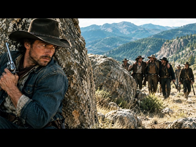 The Bandits Are Still Robbing, Unaware the Cowboy Is Right Behind Them—The Showdown Begins! |Western